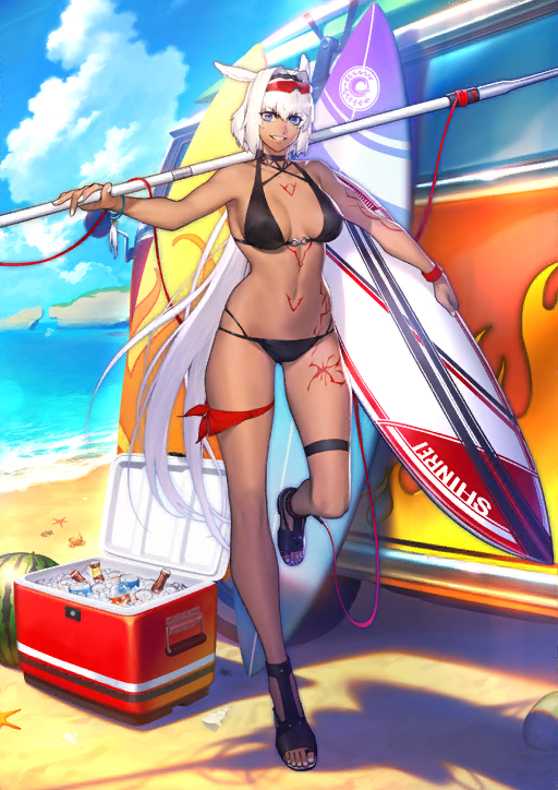 [JP][INSTANT] FGO Caenis rider / summer Fate Grand Order starter account-Mobile Games Starter