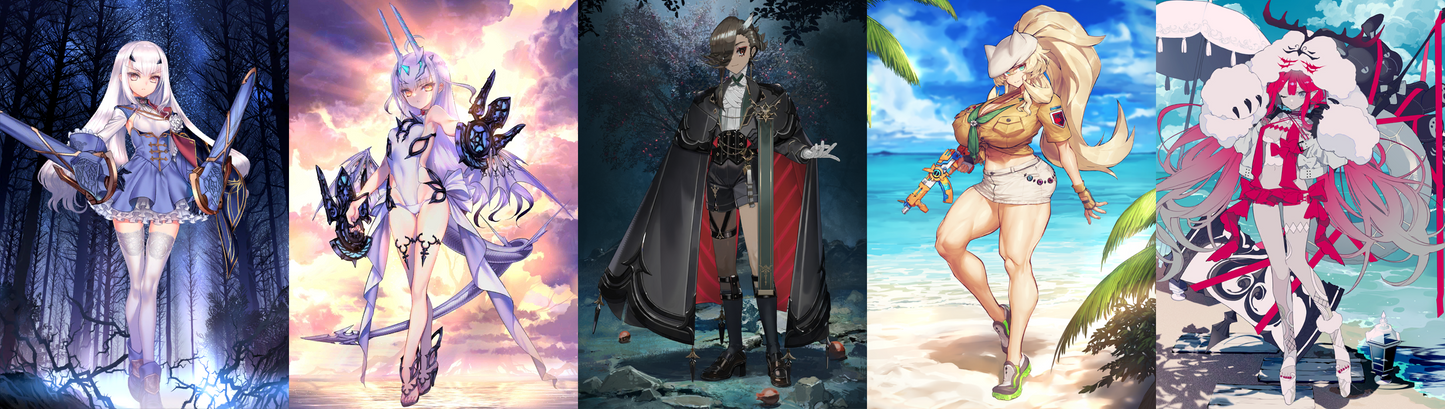 [JP][INSTANT] FGO double Melusine ruler + Fairy Knight Lancelot + Ascalaphus + 800-1000SQ Barghest Baobhan Sith Fate Grand Order starter account Cait Cu Cerpriestess UDK-Mobile Games Starter