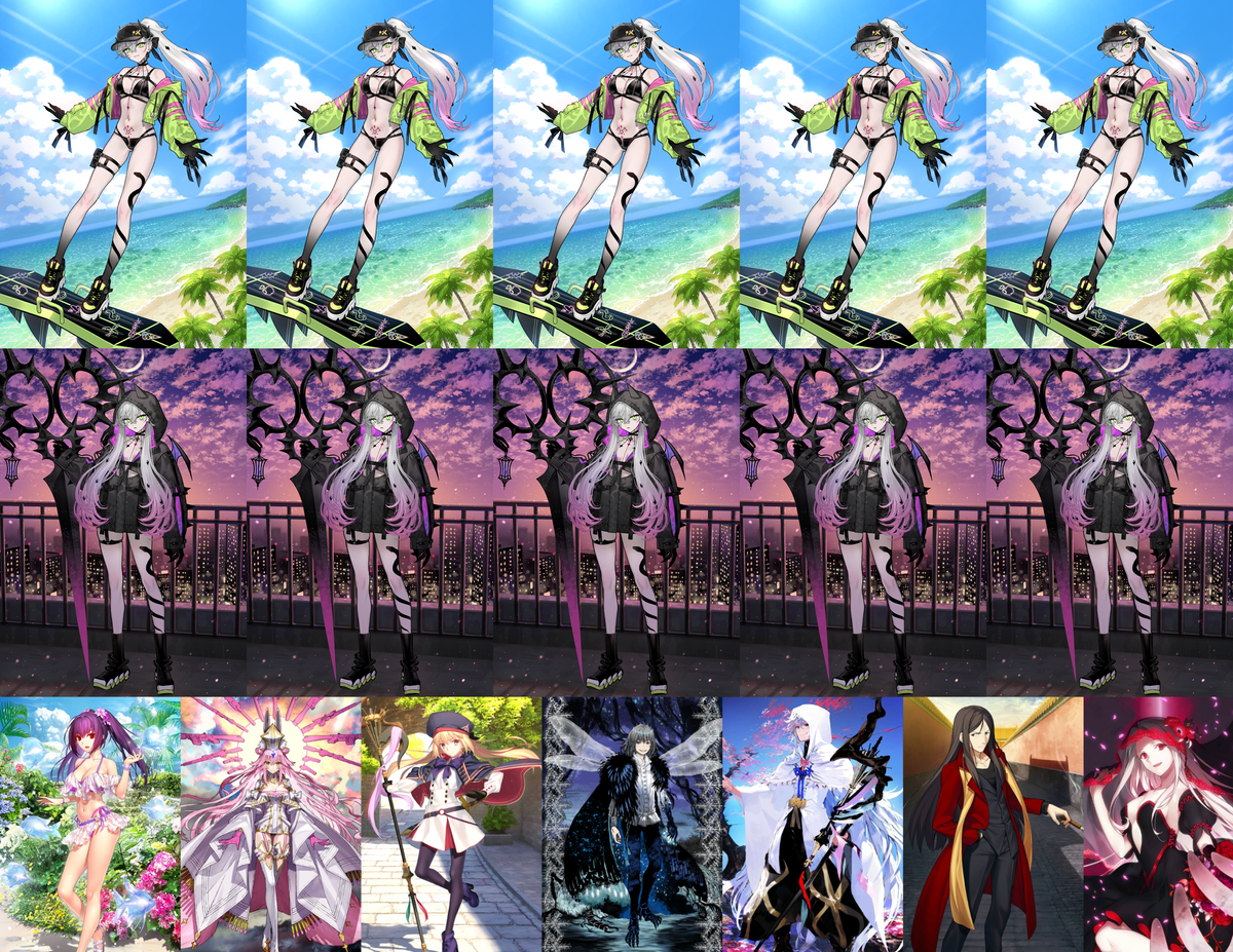[JP][INSTANT] FGO double NP5 Lilith + 3000-5000SQ + Koyanskaya Castoria Skadi Oberon Merlin ++ endgame account (see options)-Mobile Games Starter