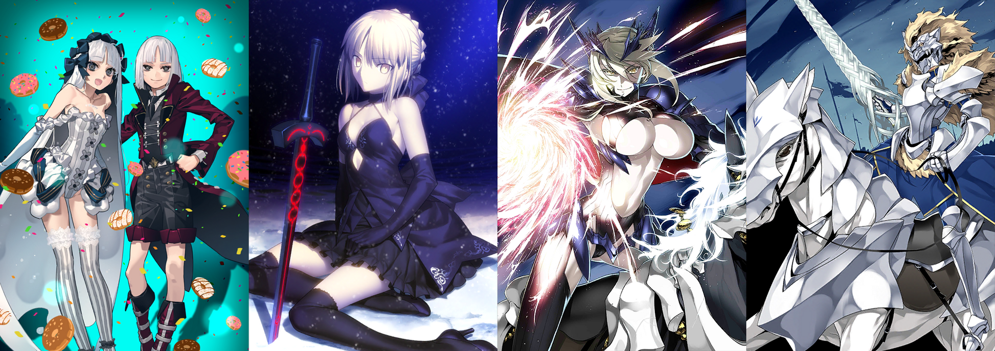 [JP][INSTANT] FGO Francesca + 3 Artoria alter 2 Artoria lancer + alter Fate Grand Order starter account-Mobile Games Starter