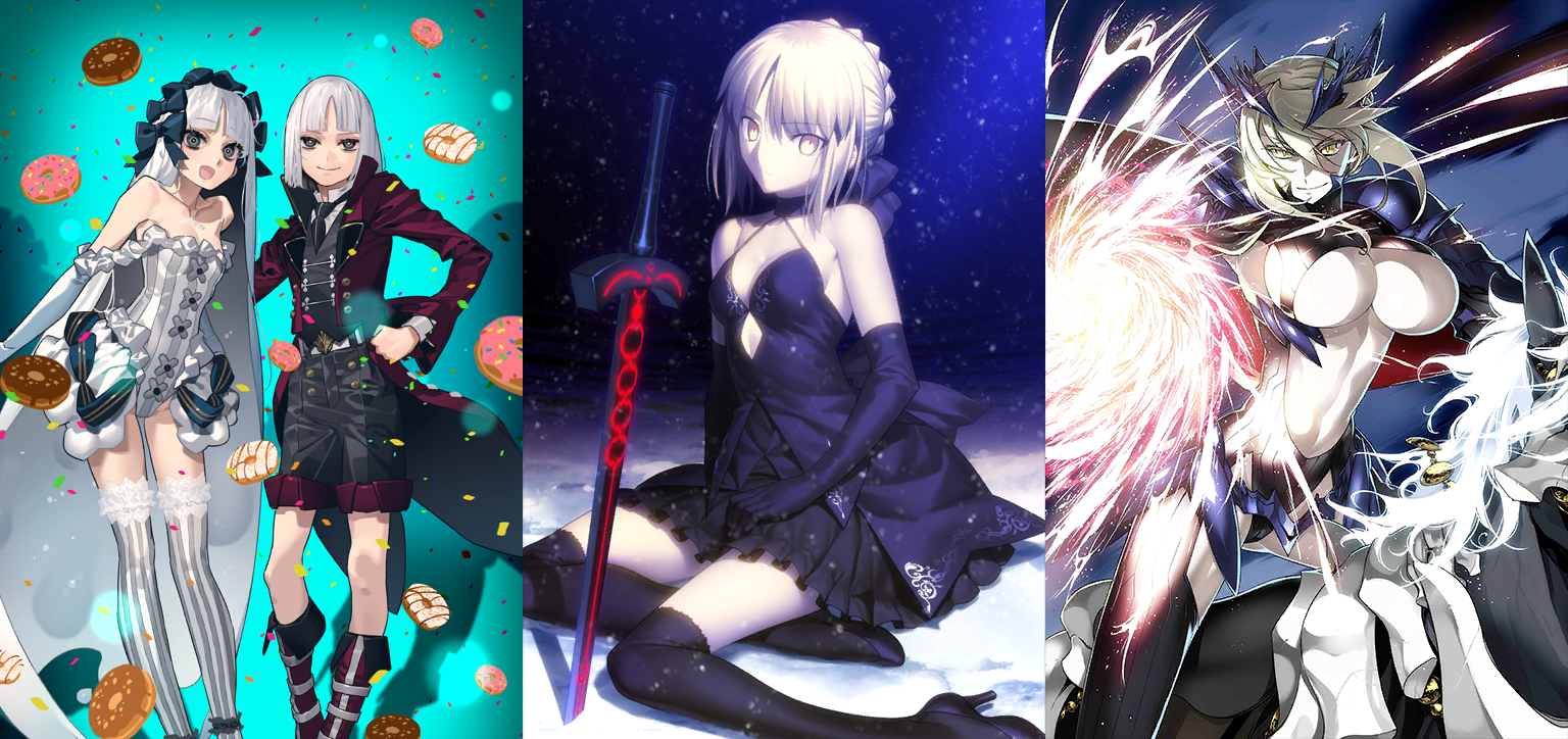 [JP][INSTANT] FGO Francesca + 3 Artoria alter 2 Artoria lancer Fate Grand Order starter account-Mobile Games Starter