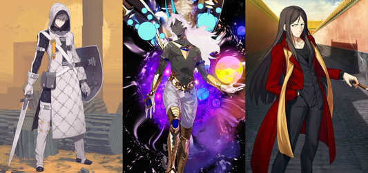 [JP][INSTANT] FGO Jacques de Molay (Saber) + Arjuna alter + 3000SQ Fate Grand Order endgame quartz account-Mobile Games Starter