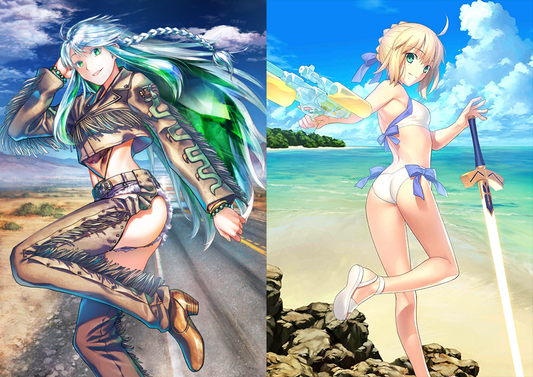 [JP][INSTANT] FGO Kukulkan + Artoria Archer Fate Grand Order starter account-Mobile Games Starter