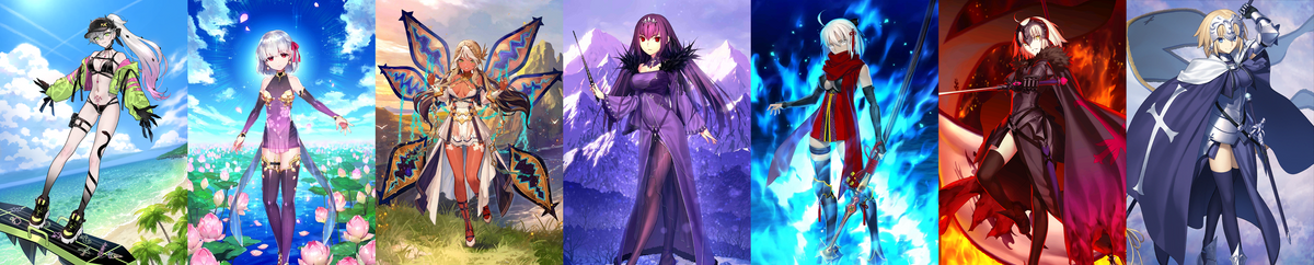 [JP][INSTANT] FGO Lilith rider Kama Andromeda Skadi Jeanne alter Okita Fate Grand Order starter account-Mobile Games Starter