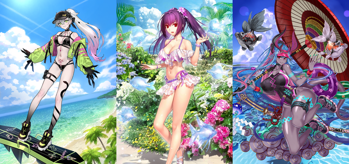 [JP][INSTANT] FGO Lilith rider + Skadi ruler + Ibuki berserker Fate Grand Order starter account-Mobile Games Starter