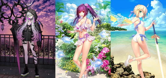 [JP][INSTANT] FGO Lilith + Skadi ruler + Artoria archer Fate Grand Order starter account-Mobile Games Starter