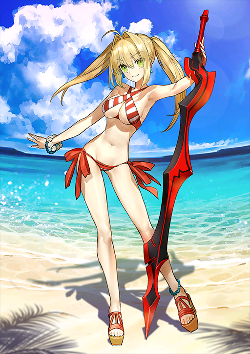 [JP][INSTANT] FGO Nero(caster) + 1-2x5* Fate Grand Order starter account-Mobile Games Starter