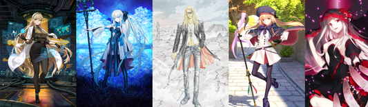 [JP][INSTANT] FGO NP2 Demeter Morgan Tezcatlipoca Artoria Caster + 4-5x5* Fate Grand Order starter account-Mobile Games Starter