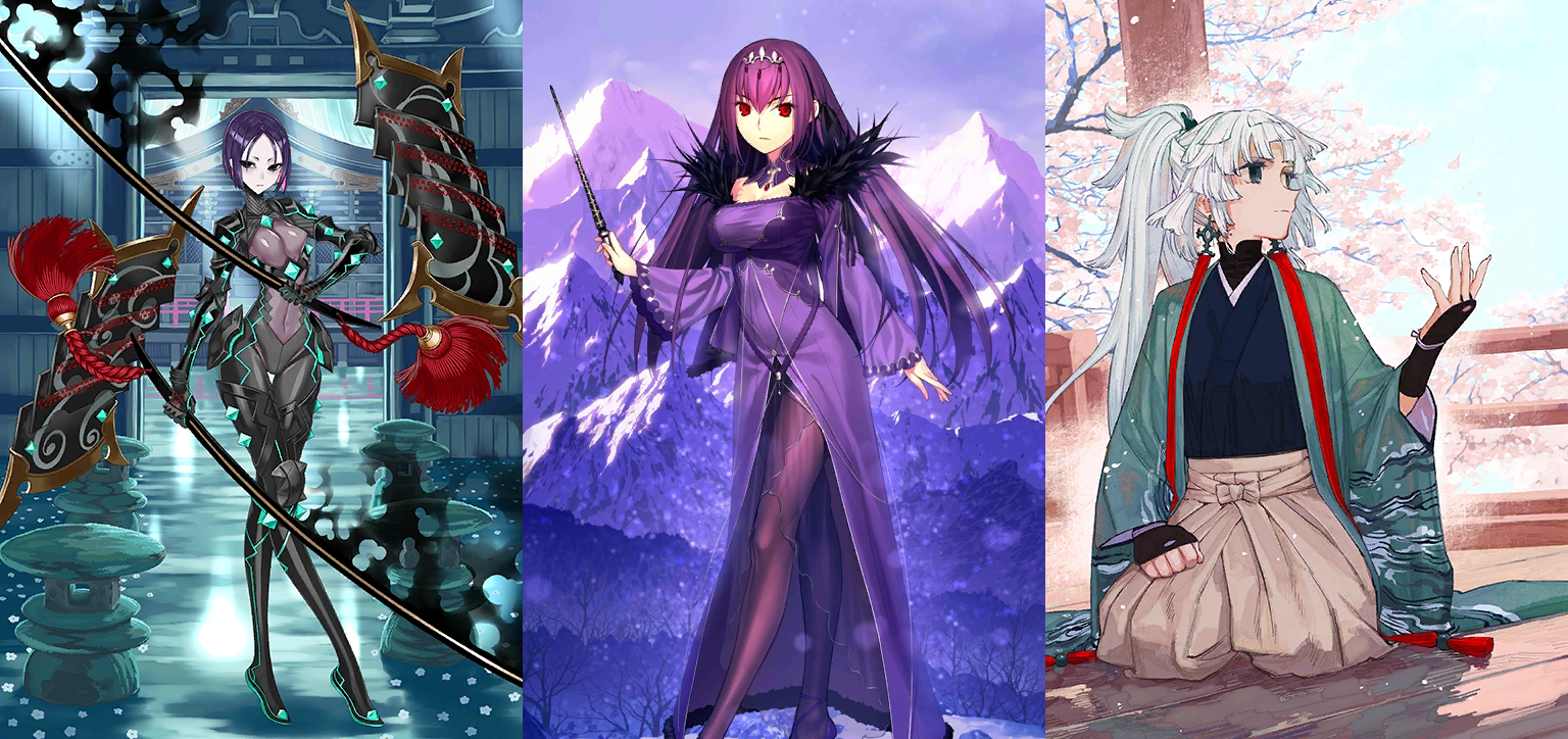 [JP][INSTANT] FGO NP2 Minamoto no Raikou / Ushi Gozen + Skadi + NP5 Yui Shousetsu Fate Grand Order starter account-Mobile Games Starter