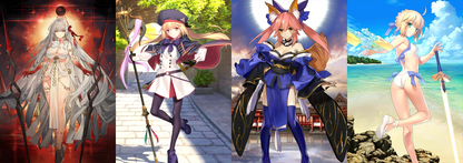 [JP][INSTANT] FGO NP3 Durga /Kali + Artoria Archer Caster Castoria Tamamo Fate Grand Order starter account-Mobile Games Starter