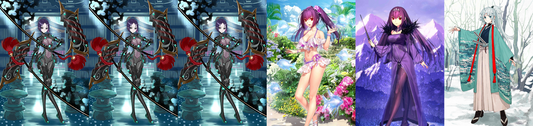 [JP][INSTANT] FGO NP3 Minamoto no Raikou / Ushi Gozen + double Skadi / ruler + NP5 Yui Shousetsu Fate Grand Order starter account-Mobile Games Starter