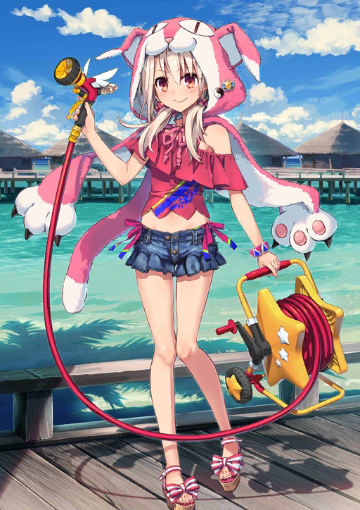 [JP][INSTANT] FGO NP3~4 summer Illya(archer) +1-2x5* Fate Grand Order starter account-Mobile Games Starter