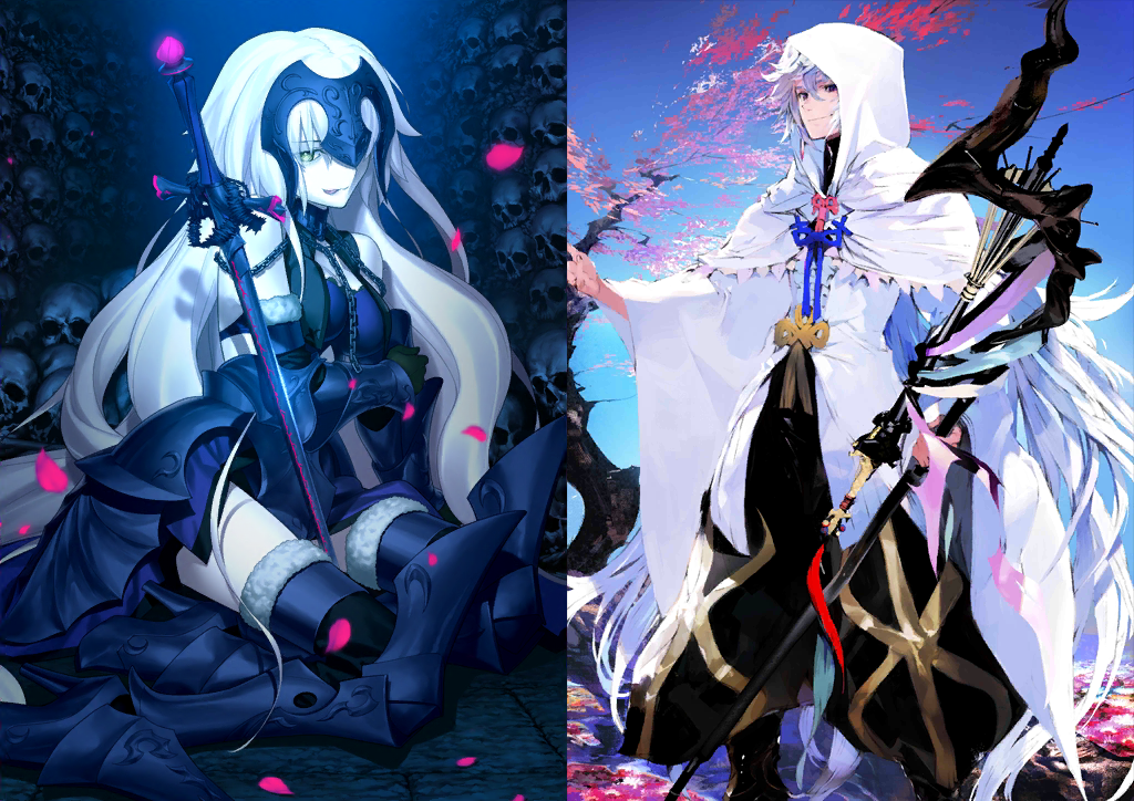 [JP][INSTANT] FGO NP4 Jeanne alter + Merlin Fate Grand Order starter account-Mobile Games Starter