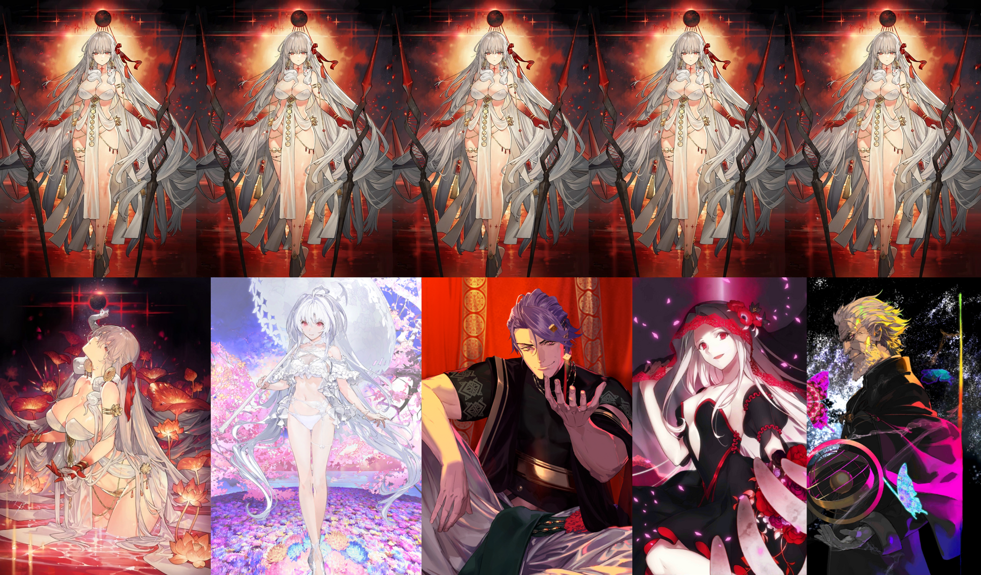 [JP][INSTANT] FGO NP5 Durga /Kali + Lady Avalon + NP5 Duryodhana BG Kscope Fate Grand Order starter account-Mobile Games Starter