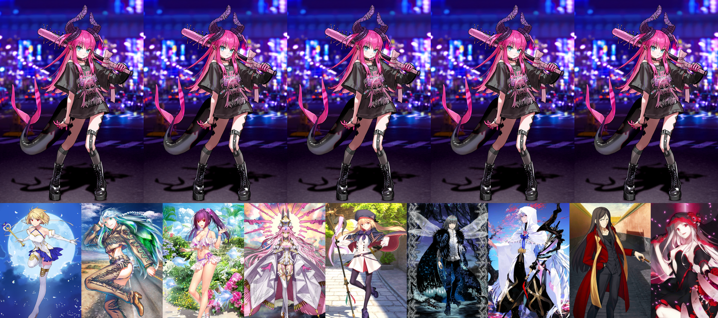 [JP][INSTANT] FGO NP5 Elizabeth + Castoria Koyanskaya Oberon Skadi Lady Avalon Merlin Waver + 3000-4000SQ Fate Grand Order endgame quartz account (see options)-Mobile Games Starter