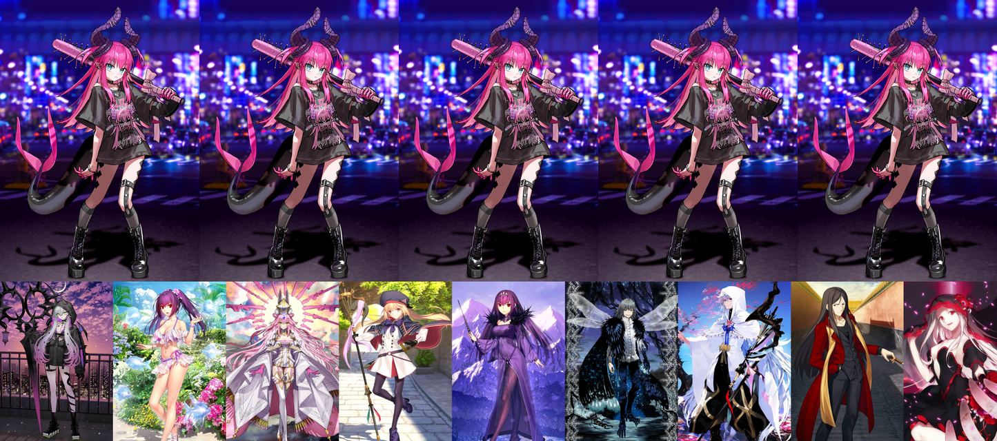 [JP][INSTANT] FGO NP5 Elizabeth + Castoria Koyanskaya Oberon Skadi Lady Avalon Merlin Waver + 3000-4000SQ Fate Grand Order endgame quartz account (see options)-Mobile Games Starter