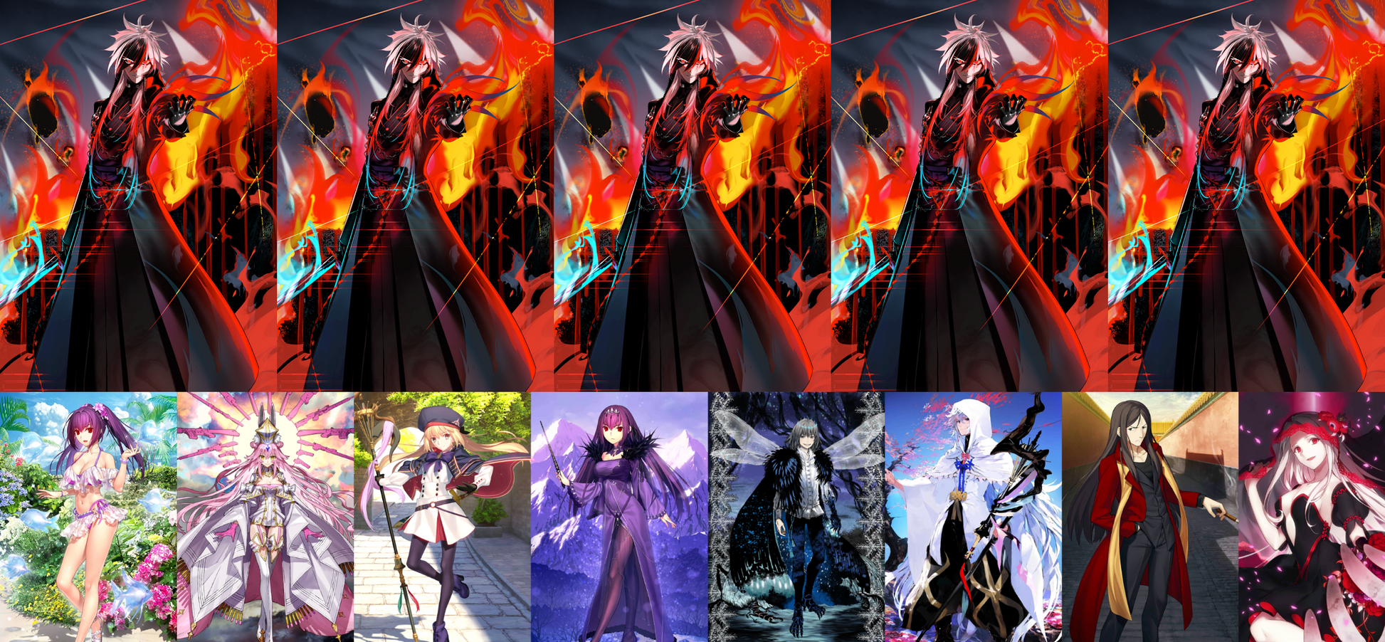 [JP][INSTANT] FGO NP5 Isami + Castoria Koyanskaya Oberon Skadi Lady Avalon Merlin Waver + 3000-4000SQ Fate Grand Order endgame quartz account (see options)-Mobile Games Starter