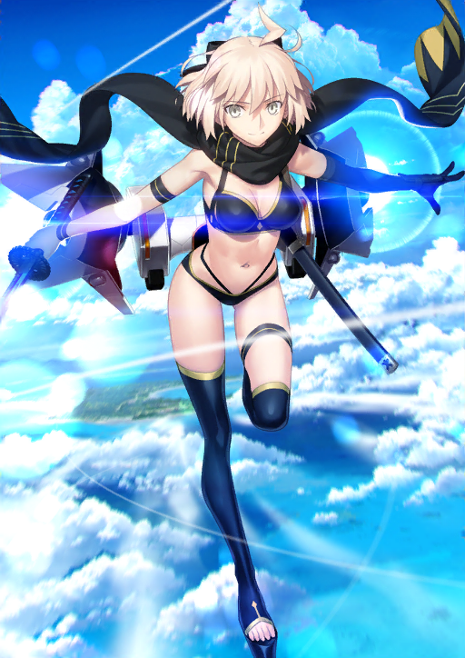 [JP][INSTANT] FGO NP5 Okita(assassin) + 1-2 limited 5* Fate Grand Order starter account-Mobile Games Starter