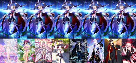 [JP][INSTANT] FGO NP5 U-Olga Marie + Koyanskaya Oberon Castoria Skadi Merlin Lady Avalon Waver + Black Grail + 3000-4000SQ Fate Grand Order UnBeast endgame quartz account (see options)-Mobile Games Starter
