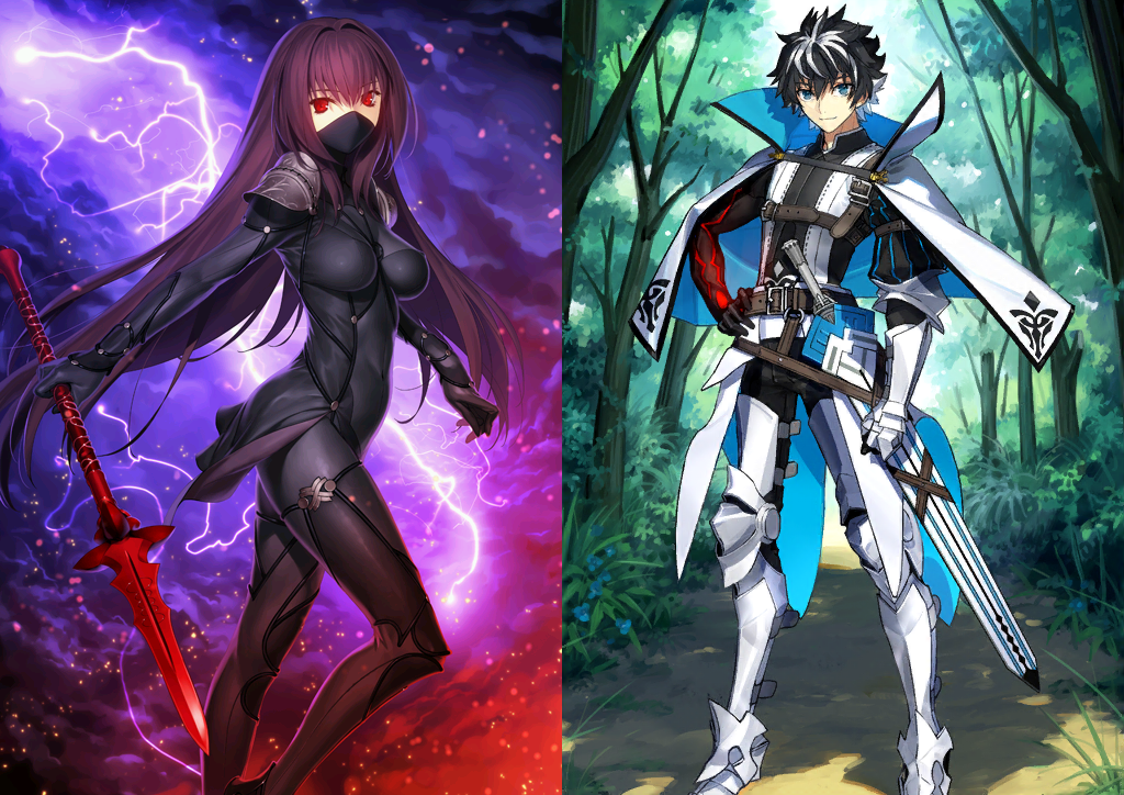 [JP][INSTANT] FGO Scathach + Charlemagne Fate Grand Order starter account-Mobile Games Starter