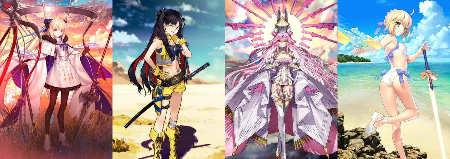 [JP][INSTANT] FGO Tonelico Aesc the Savior Space Ishtar Artoria Koyanskaya Fate Grand Order starter account-Mobile Games Starter