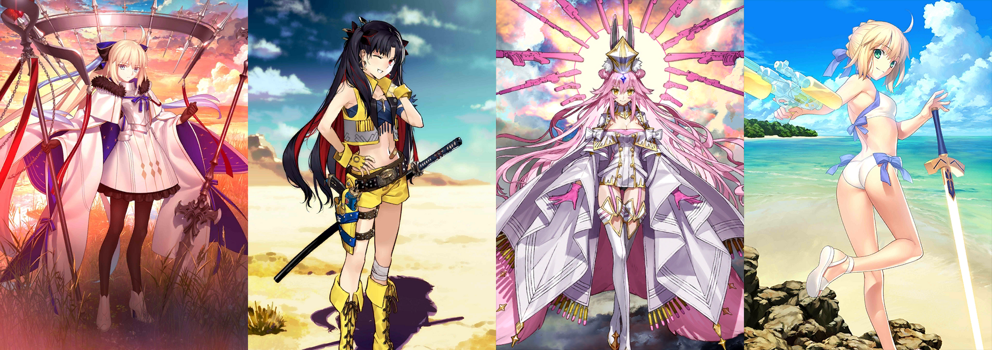 [JP][INSTANT] FGO Tonelico Aesc the Savior Space Ishtar Artoria Koyanskaya Fate Grand Order starter account-Mobile Games Starter