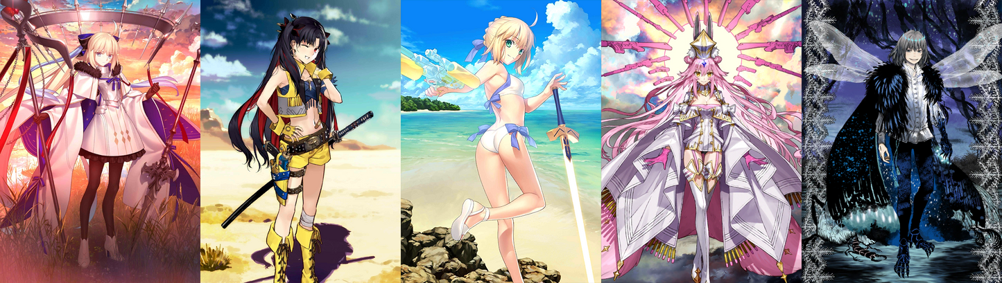 [JP][INSTANT] FGO Tonelico Aesc the Savior Space Ishtar Artoria Koyanskaya Oberon Fate Grand Order starter account-Mobile Games Starter