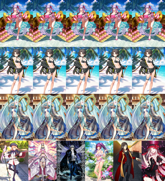 [JP][INSTANT] FGO Triple NP5 Passionlip NP5 Shiki NP5 Tiamat + Koyanskaya Oberon Castoria Skadi ruler Waver + Black Grail + 0-3000SQ Fate Grand Order endgame quartz account (see options)-Mobile Games Starter