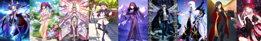 [JP][INSTANT] FGO U-Olga Marie + Koyanskaya Oberon Castoria double Skadi Merlin Lady Avalon Waver + Black Grail + 4800-5000SQ Fate Grand Order UnBeast endgame quartz account (see options)-Mobile Games Starter