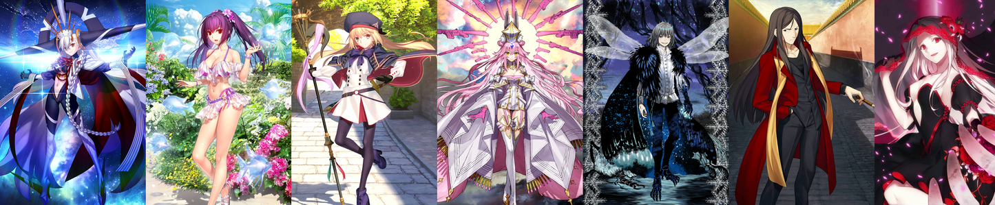 [JP][INSTANT] FGO U-Olga Marie + Koyanskaya Oberon Castoria double Skadi Merlin Lady Avalon Waver + Black Grail + 4800-5000SQ Fate Grand Order UnBeast endgame quartz account (see options)-Mobile Games Starter