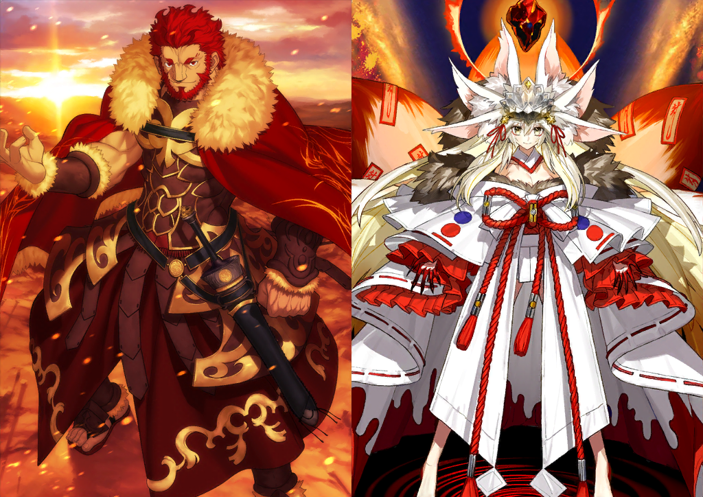 [JP][INSTANT] Iskandar + Koyanskaya of Darkness + 3000-3500SQ FGO Fate Grand Order endgame quartz account-Mobile Games Starter