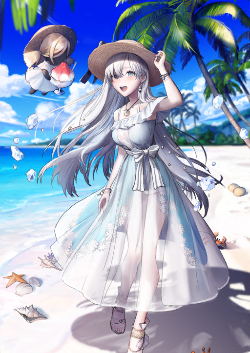 [JP][INSTANT] NP5 Summer Anastasia + 2-4x5* + 2000-2200SQ FGO Fate Grand Order endgame account-Mobile Games Starter