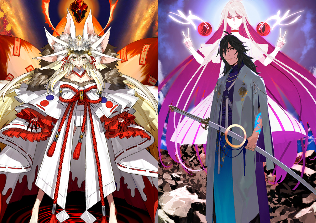 [JP][INSTANT] Ryoma + Koyanskaya of Darkness + 3000-3200SQ FGO Fate Grand Order endgame quartz account-Mobile Games Starter