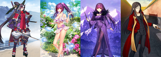 [JP][INSTANT] Taira no Kagekiyo + double Skadi /ruler Waver+ 2000-2200SQ FGO Fate Grand Order endgame quartz account-Mobile Games Starter