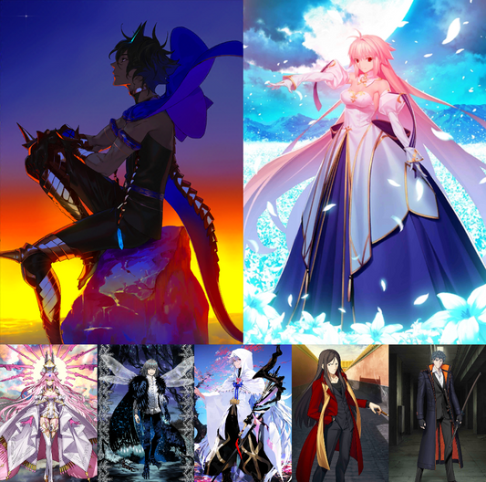 [JP][INSTANT]NP5 Arjuna alter + Arcueid Koyanskaya Oberon FGO Fate Grand Order endgame account-Mobile Games Starter