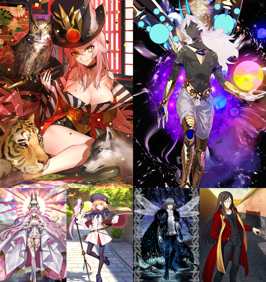 [JP][INSTANT]NP5 Koyanskaya Darkness Oberon Castoria Arjuna FGO Fate Grand Order endgame account-Mobile Games Starter