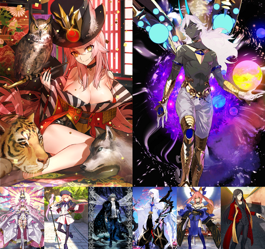 [JP]NP5 Koyanskaya Darkness +Oberon Castoria Arjuna alter +1000SQ FGO Fate Grand Order endgame account-Mobile Games Starter