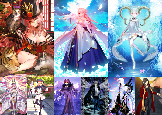 [JP]NP5 Koyanskaya Darkness +Oberon Castoria Skadi Arcueid Tiamat Larva FGO Fate Grand Order endgame account-Mobile Games Starter