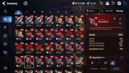 [KOREA][INSTANT] Epic 7 Seven 5ML Peira New Moon Luna Straze Sage Baal Commander Pavel + 66ML pulls + 2x 20 Speed + 4 Sets Gear+ Luna Skin Starter Account-Mobile Games Starter
