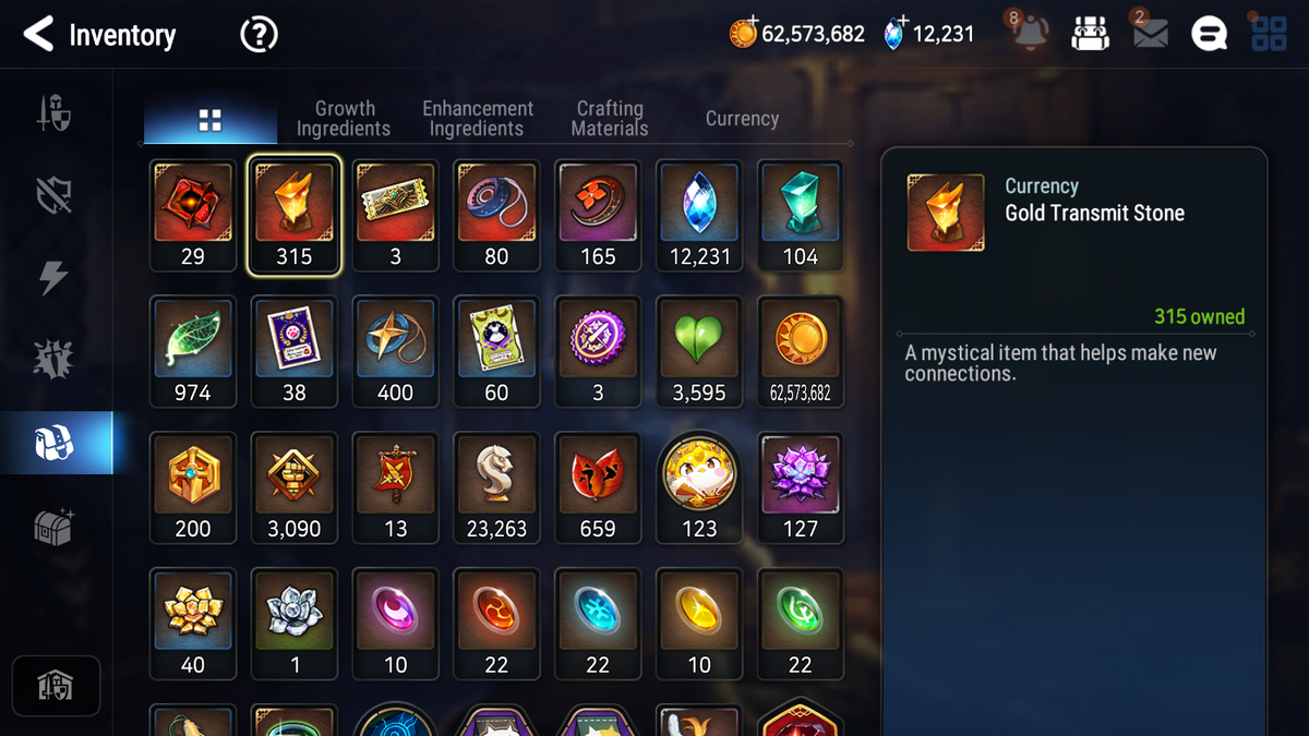 [KOREA][INSTANT] Epic 7 Seven 5ML Peira New Moon Luna Straze Sage Baal Commander Pavel + 66ML pulls + 2x 20 Speed + 4 Sets Gear+ Luna Skin Starter Account-Mobile Games Starter