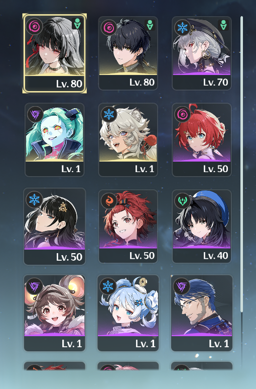 [NA] 6+5 S6 Chisa + R5 Signature Weapon + 104 pulls Rebecca | Wuthering Waves America LV54 Farmed Account-Mobile Games Starter
