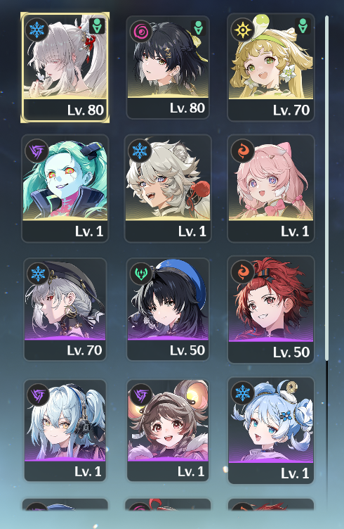 [NA] 6+5 S6 Hiyuki + R5 Signature Weapon + Rebecca | Wuthering Waves America LV57 Farmed Account-Mobile Games Starter