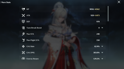 [NA] 6+5 S6 Hiyuki + R5 Signature Weapon | Wuthering Waves America LV57 Farmed Account-Mobile Games Starter