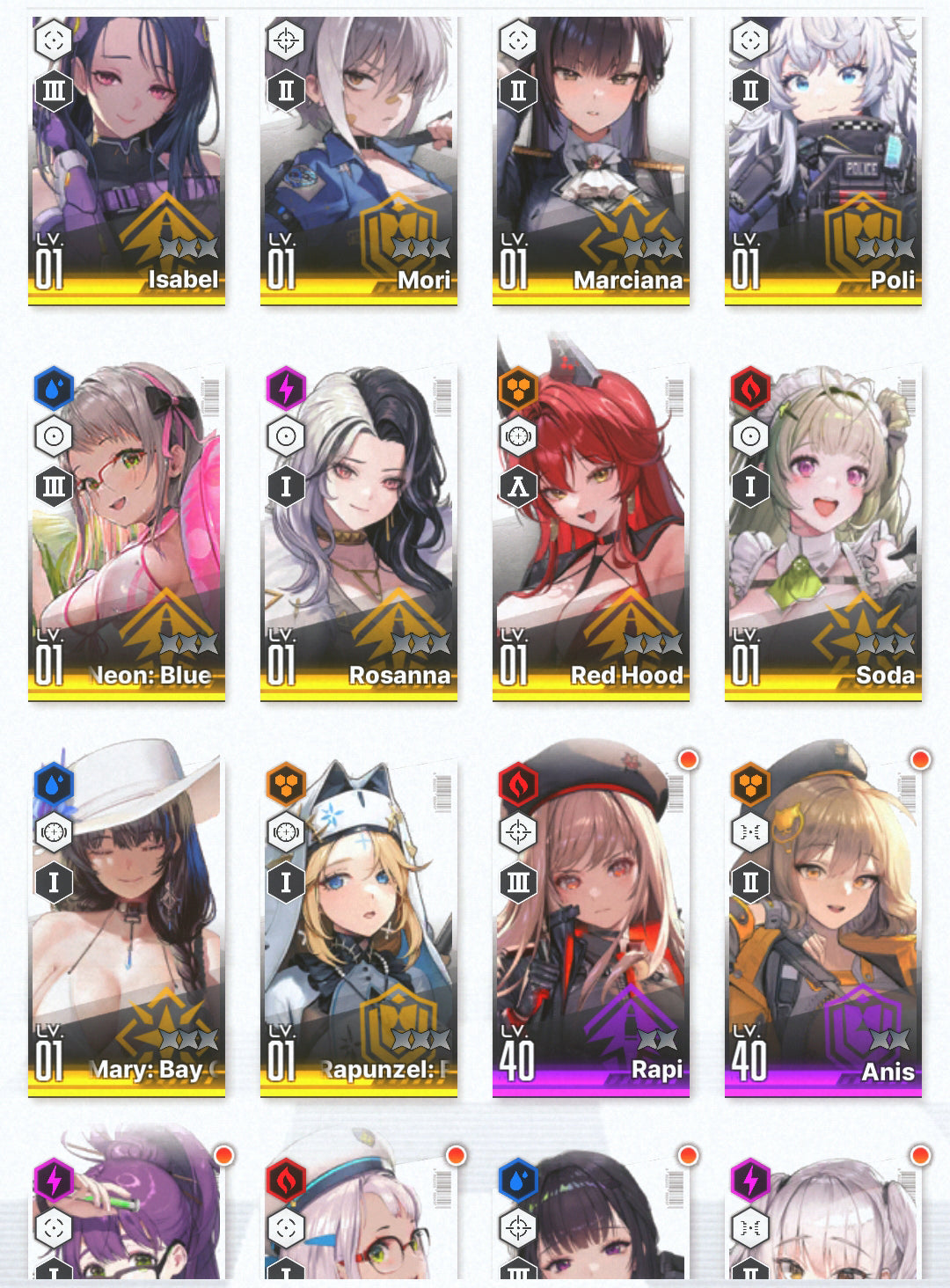 [NA] EN GODDESS OF VICTORY NIKKE 14SSR+Pity Bay Goddess Mary+Neon+Red Hood+Skin+Isabel+Rei++ starter account-Mobile Games Starter