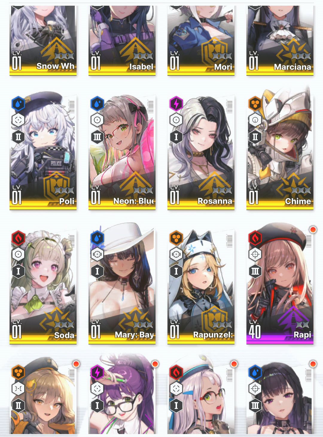 [NA] EN GODDESS OF VICTORY NIKKE 15SSR+Pity Bay Goddess Mary+Neon+2 Red Hood+Skin+Isabel+Rei++ starter account-Mobile Games Starter
