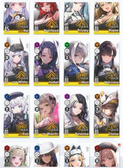 [NA] EN GODDESS OF VICTORY NIKKE 15SSR+Pity Bay Goddess Mary+Neon+2 Red Hood+Skin+Isabel+Rei++ starter account-Mobile Games Starter
