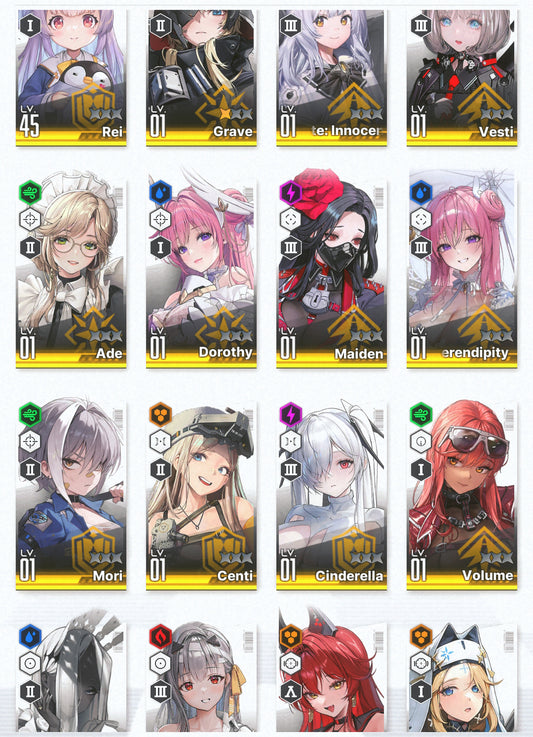 [NA] EN GODDESS OF VICTORY NIKKE 16SSR Modernia+skin+Red Hood+Skin+Limited Dorothy: Serendipity+Cinderella+Grave+Centi+Aria+Rei++ starter account-Mobile Games Starter