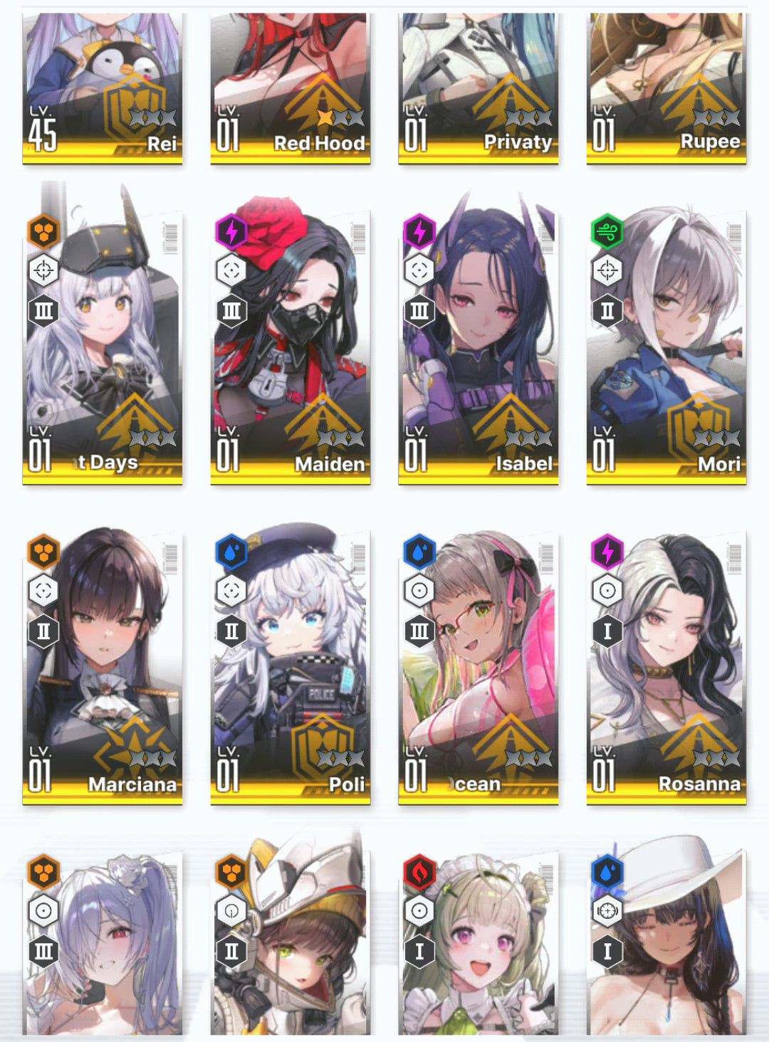 [NA] EN GODDESS OF VICTORY NIKKE 17SSR Cinderella: Crystal Wave+Bay Goddess Mary+Neon+2 Red Hood+Skin+Isabel+Rei++ starter account-Mobile Games Starter