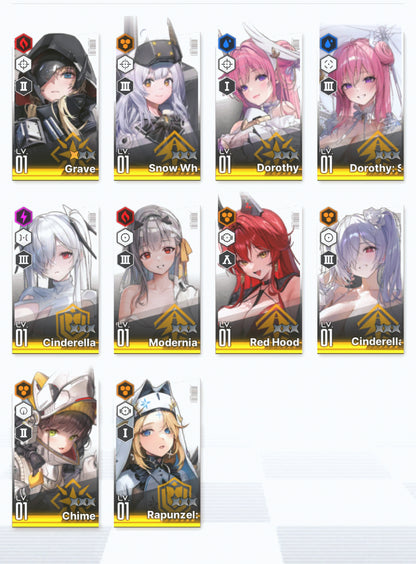 [NA] EN GODDESS OF VICTORY NIKKE 20SSR Cinderella: Crystal Wave+Modernia+skin+Red Hood+Skin+Limited Dorothy: Serendipity+Cinderella+Grave+Centi+Aria+Rei++ starter account-Mobile Games Starter