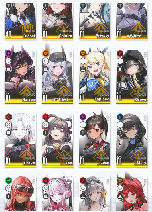 [NA] EN GODDESS OF VICTORY NIKKE 22SSR Liberalio+Modernia+skin+Red Hood+Skin+Crown+Grave+Yan+Alice+Sakura+Killer Wife+ starter account-Mobile Games Starter